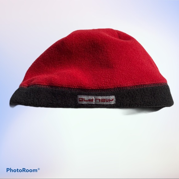 Old Navy Hat Boys Small Red & Black Beanie - Picture 2 of 8
